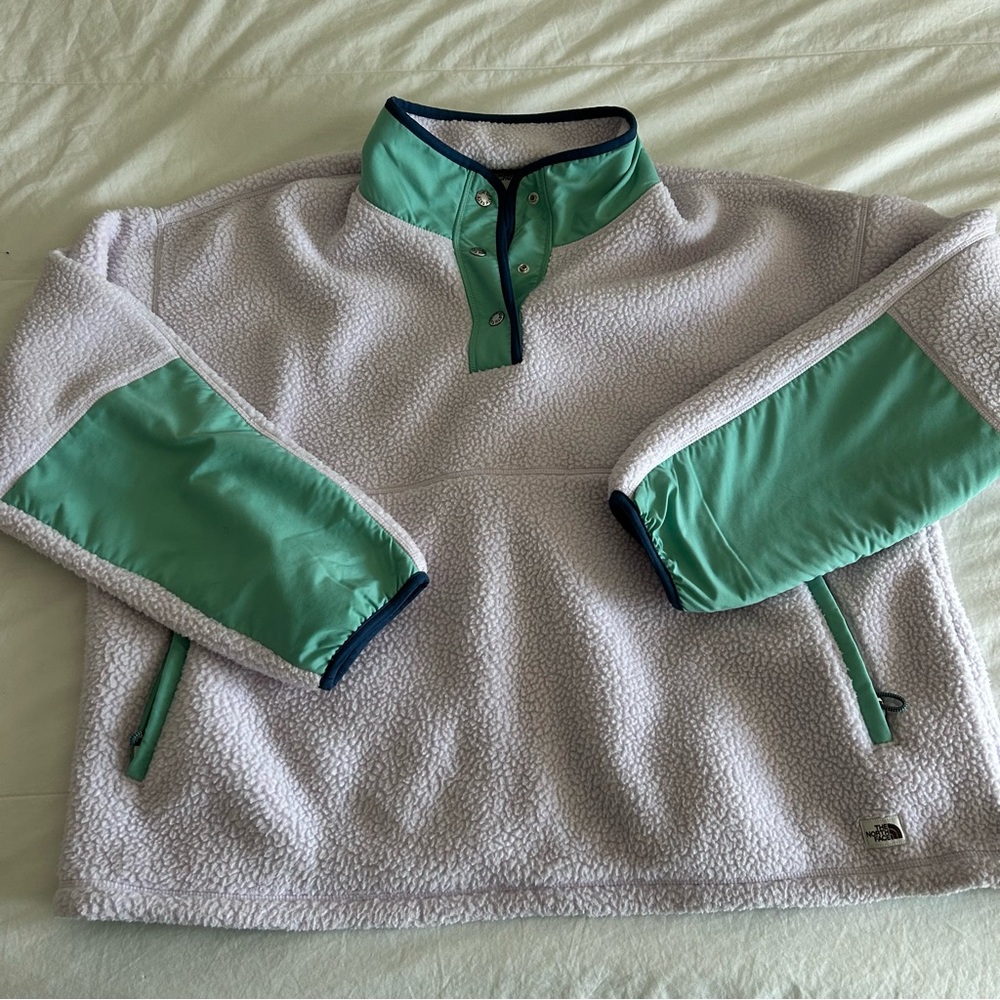 The North Face Fleece Button Jacket SZ XXL